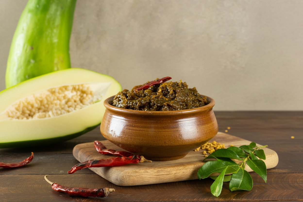 Green Papaya Thokku